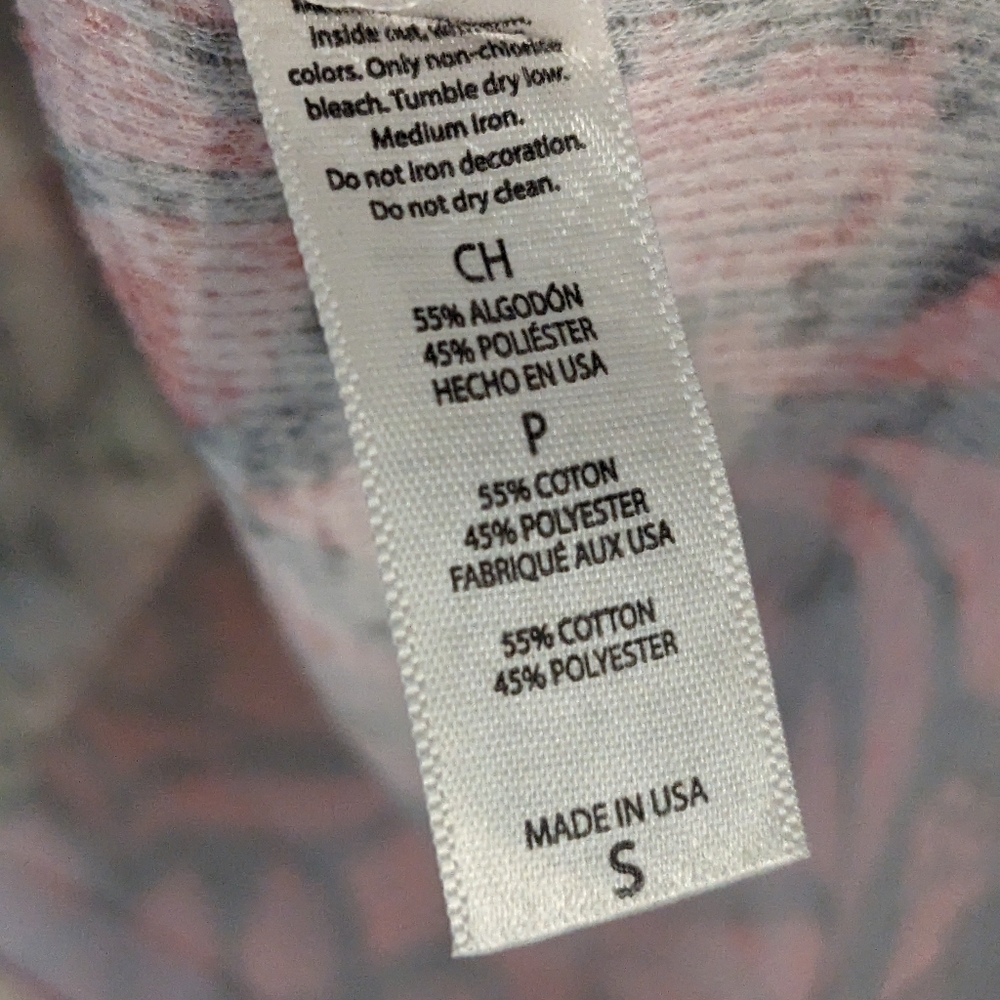 Whimsy Rose Squirrel Pattern Waffle Knit Long Sle… - image 6